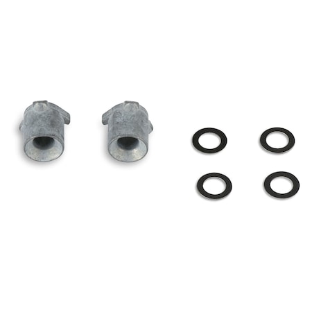 Holley For Use With  Model 415041604500 Carburetors With Set of 2 0031 Straight Type Nozzle and 4 Gask 121-131